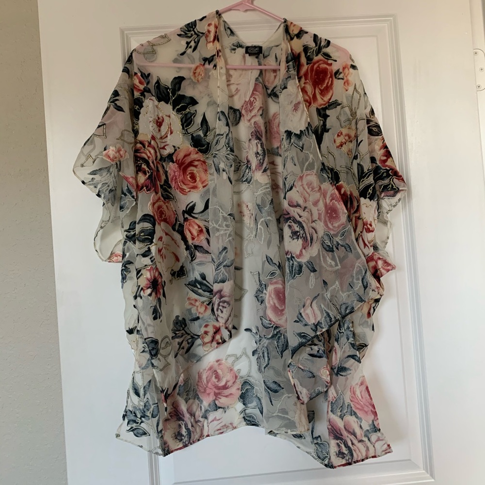 Floral kimono